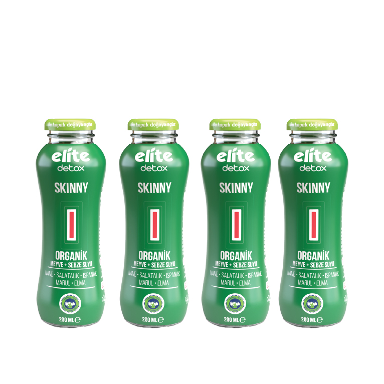 Organik Detox Skinny 4lü Paket