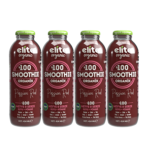 Organik Smoothie Passion Red 4lü Paket