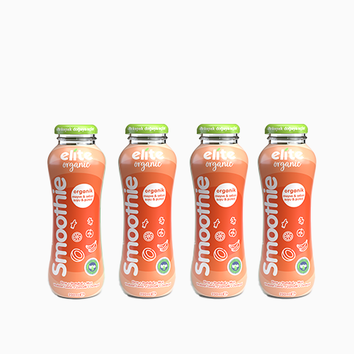 Organik Zencefilli Zerdeçallı Smoothie 4lü paket