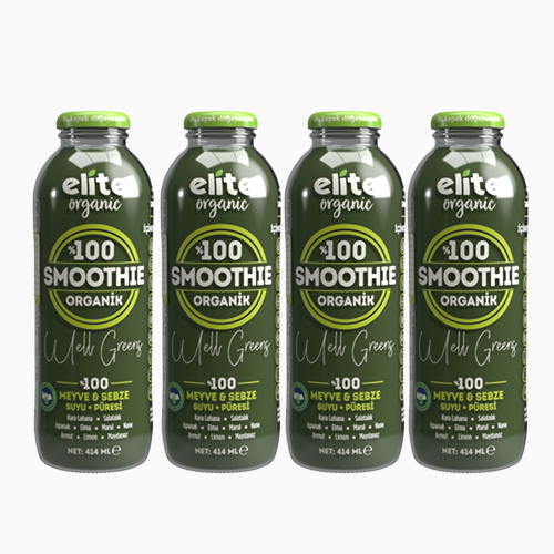 Organik Smoothie Well Greens 4lü Paket