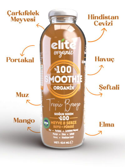 Organik Smoothie Tropıc Breeze 414 Ml