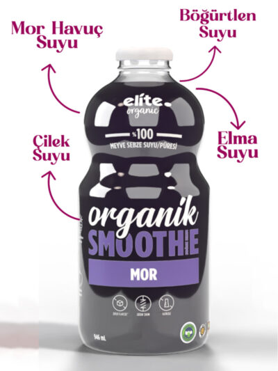 Organik Mor Smoothie 946 Ml