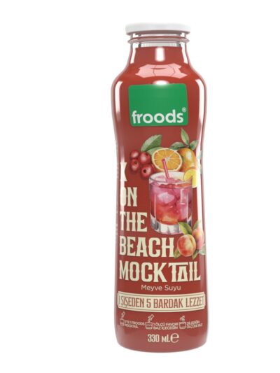 X On The Beach Mocktail 330 Ml (%100 Doğal Meyve Suyu Karışımı)