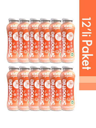 12'li Organik %100 Smoothie Turuncu 200 Ml