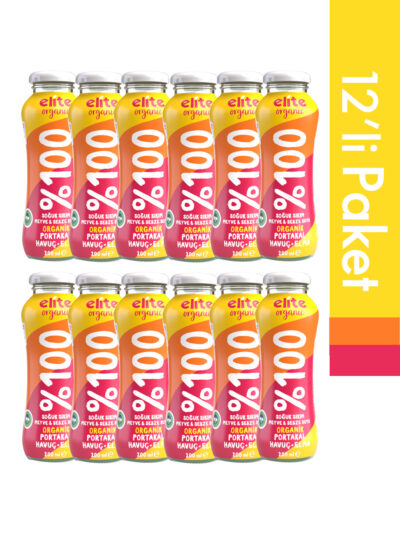 12'li Organik Elma-Portakal-Havuç Suyu 200 Ml