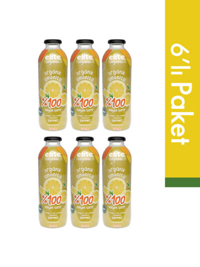 6'lı Organik Klasik Limonata 700 Ml