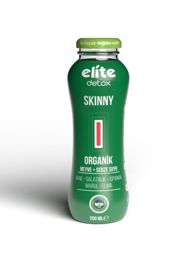 Organik Skinny %100 Meyve-Sebze Suyu 200 Ml