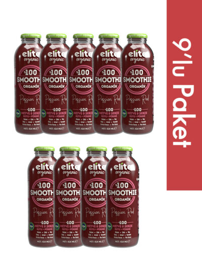 9'lu Organik Smoothie Passıon Red 414 Ml