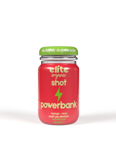 Shot Powerbank Yeşil Çaylı Meyveli İçecek - 60 ml