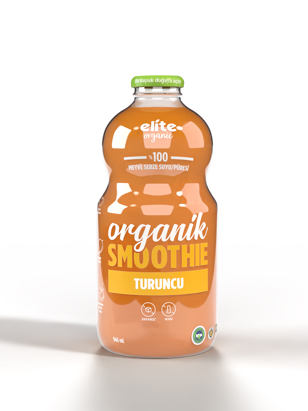 Organik Turuncu Smoothie 946 Ml