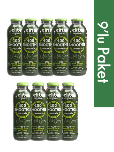 9'lu Organik Smoothie Well Greens 414 Ml
