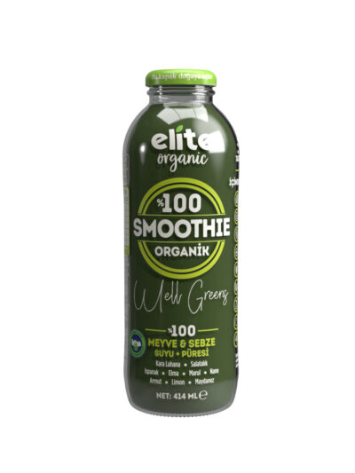 Organik Smoothie Well Greens 414 Ml