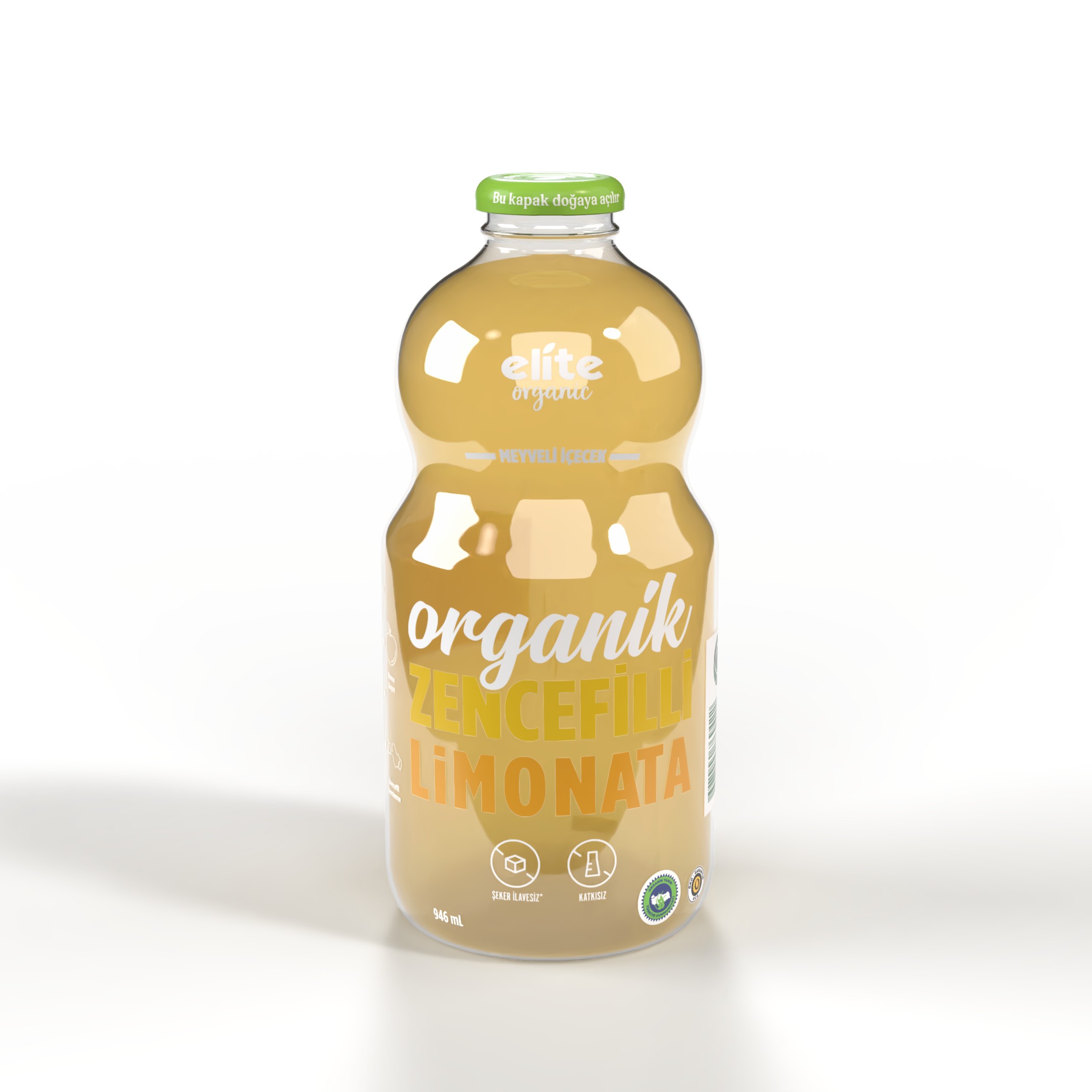 Organik Zencefilli Limonata 946 Ml