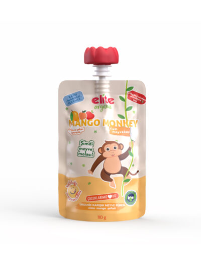 Mango Monkey Organik Karışık Meyve Püresi 110 g