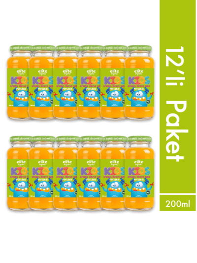 12'li Kids Organik Portakallı Meyve Suyu 200 ml