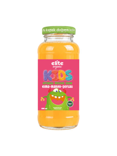 Kids Organik Elma-Mango-Şeftali Meyve Suyu 200 ml